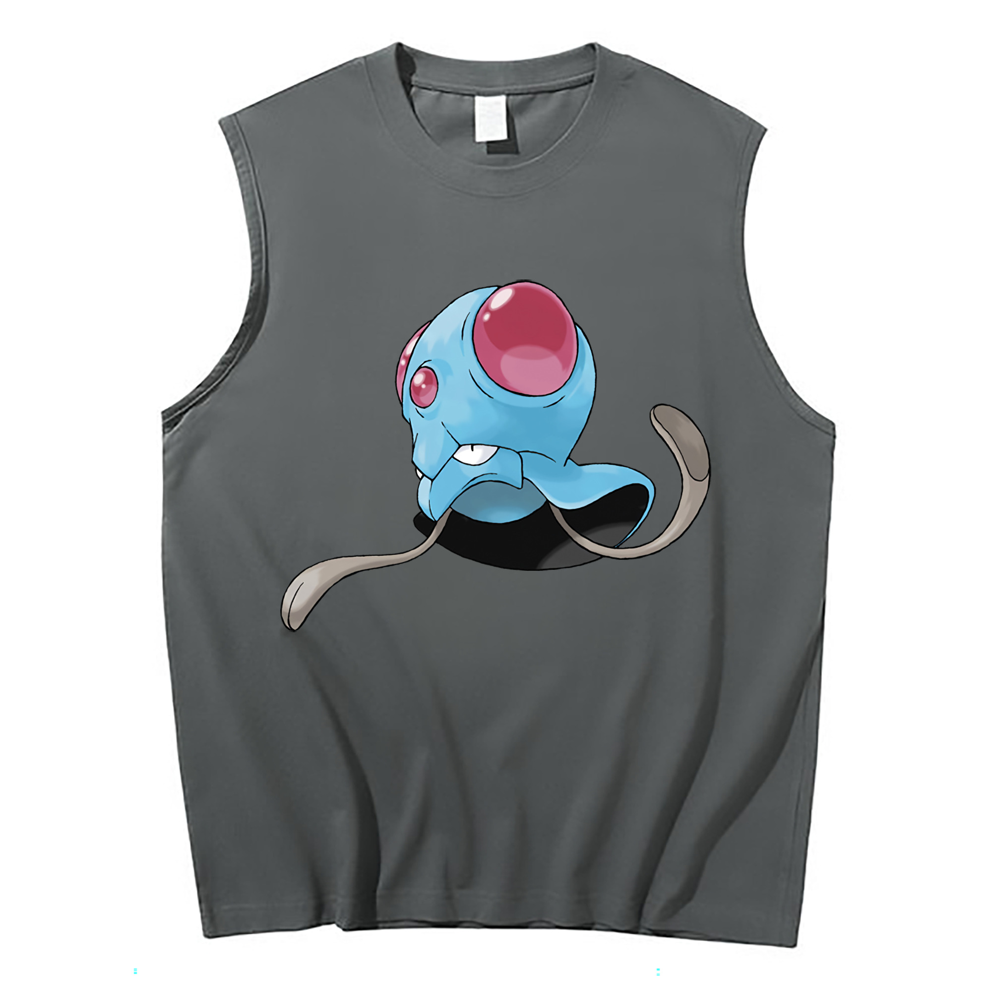 （画像用） ポケットモンスター Pokémon コットン100％タンクトップ（フロントプリント）